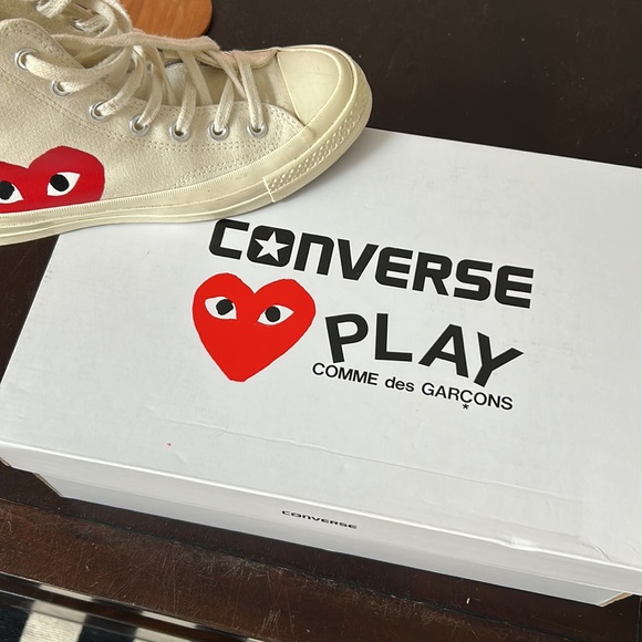 Converse x Comme des Garçons PLAY Chuck 70 High Top - Picture 5 of 11